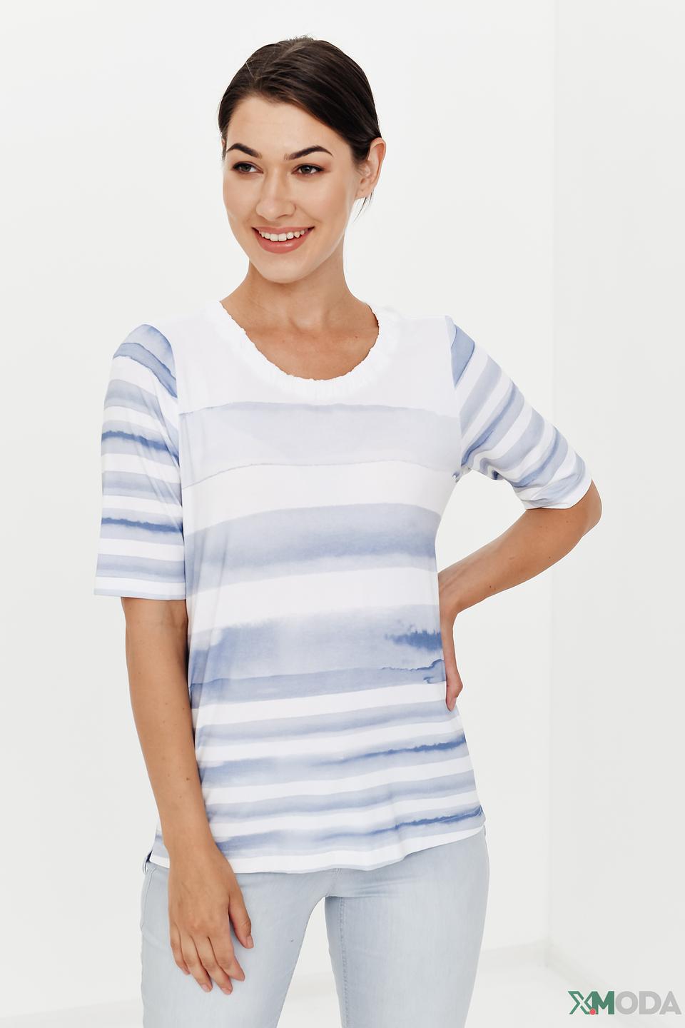 Футболка Erfo с акварельным принтом