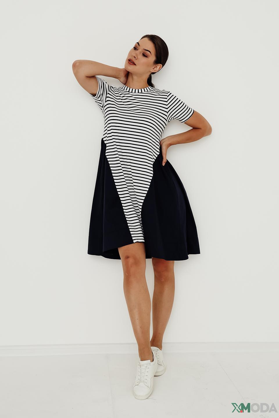 Платье Lisa Campione в полоску