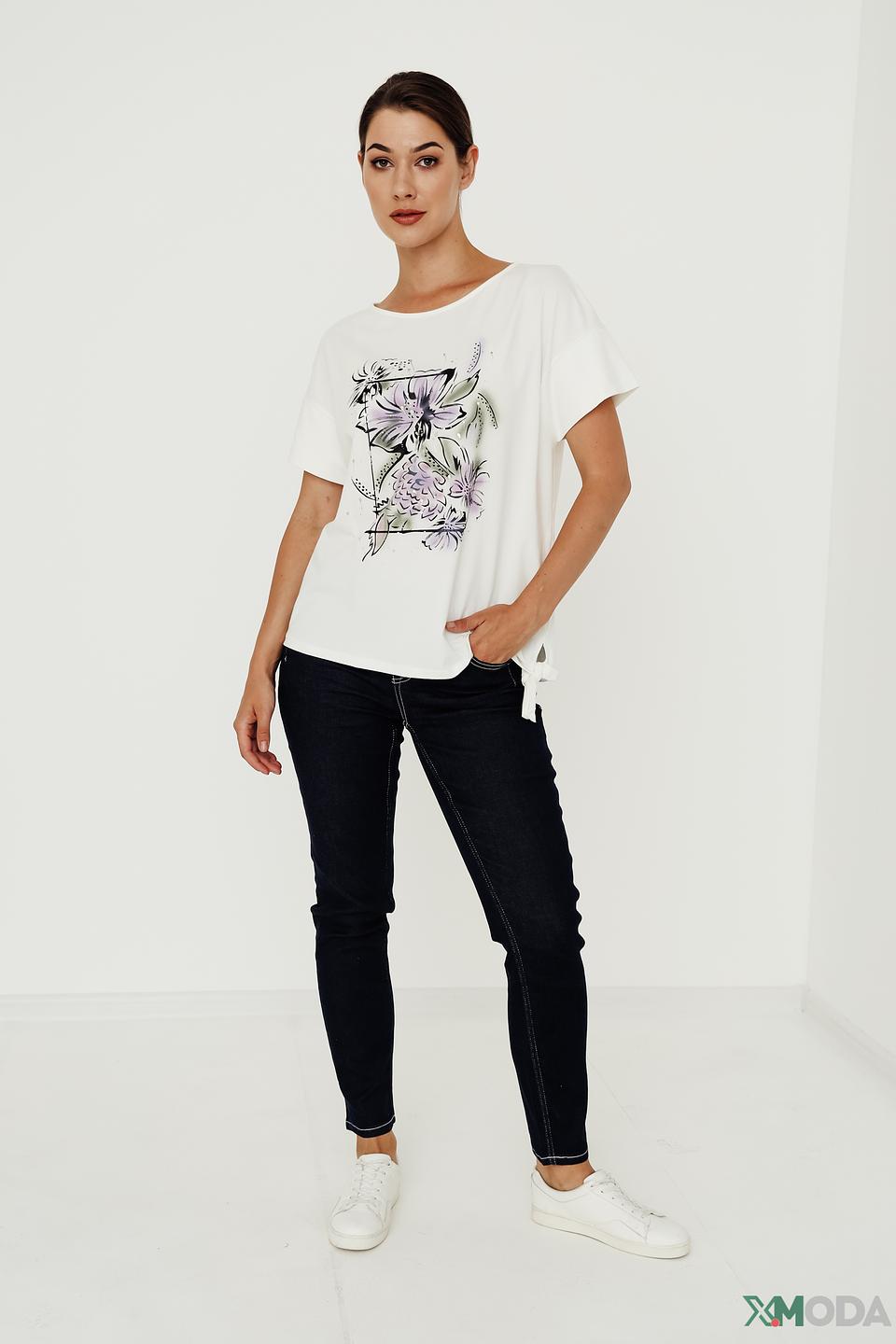 Джинсы Lisa Campione с контрастной отделкой