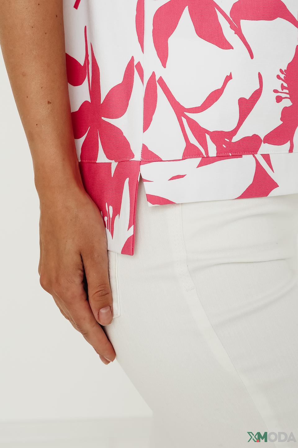 Пуловер Be Yourself с цветочным принтом