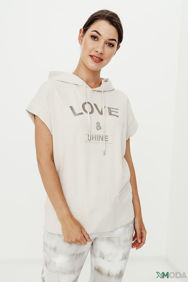 Толстовка Monari с принтом Love & Shine