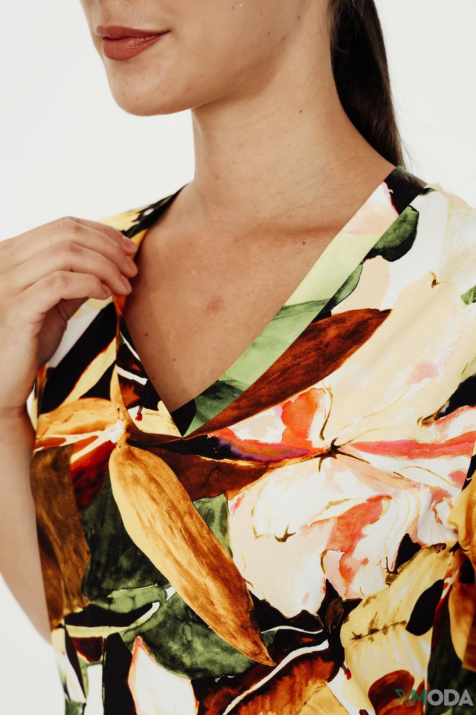 Блуза Monari с цветочным принтом