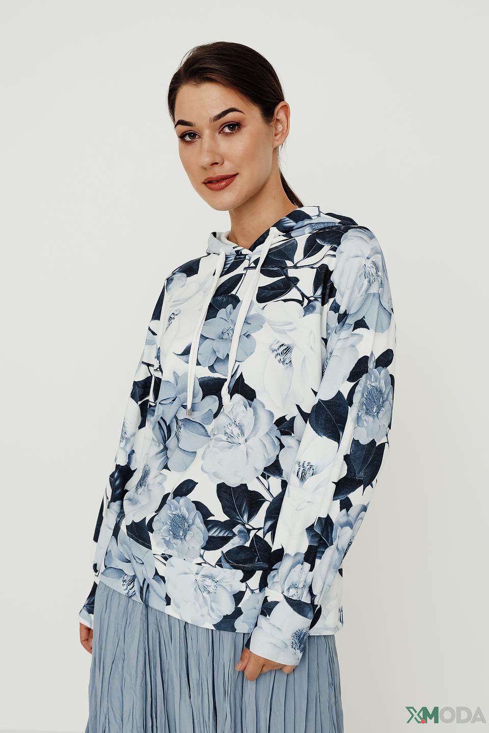 Толстовка Monari с цветочным принтом