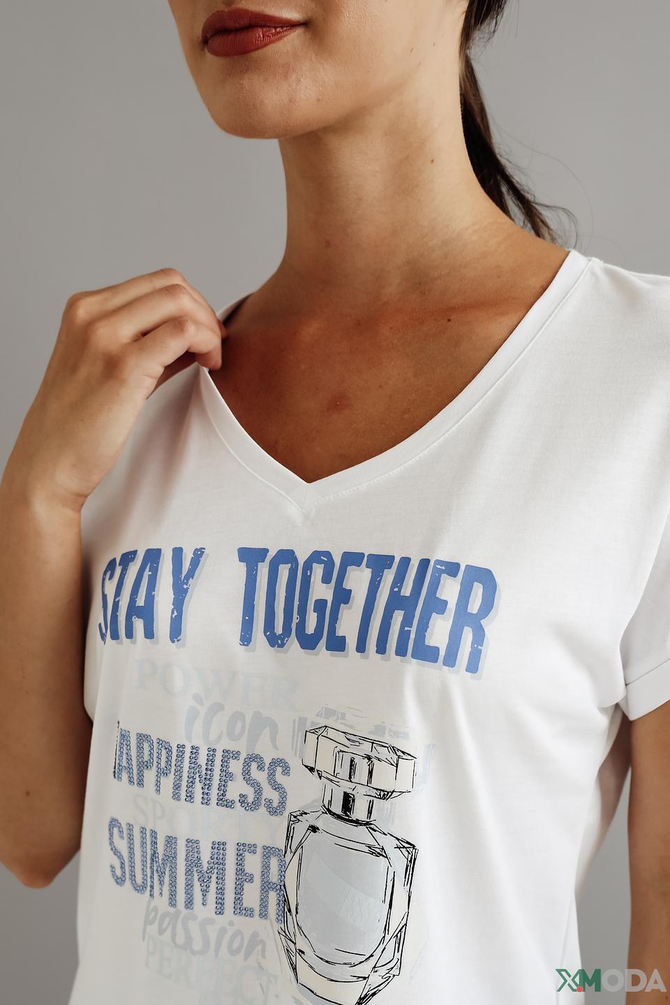 Футболка Monari с принтом