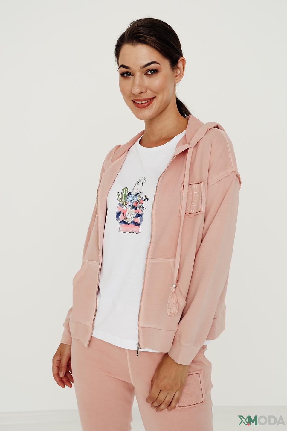 Жакет Monari пудрово-розовый