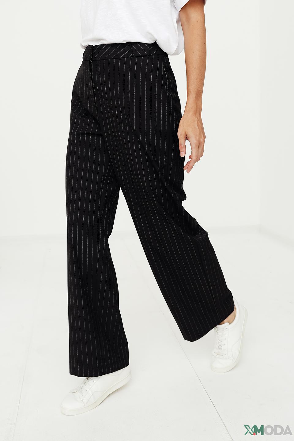Брюки Comma в полоску