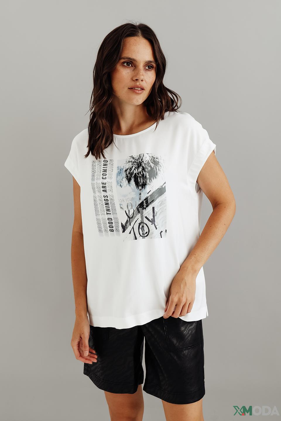 Футболка Marc Aurel с принтом