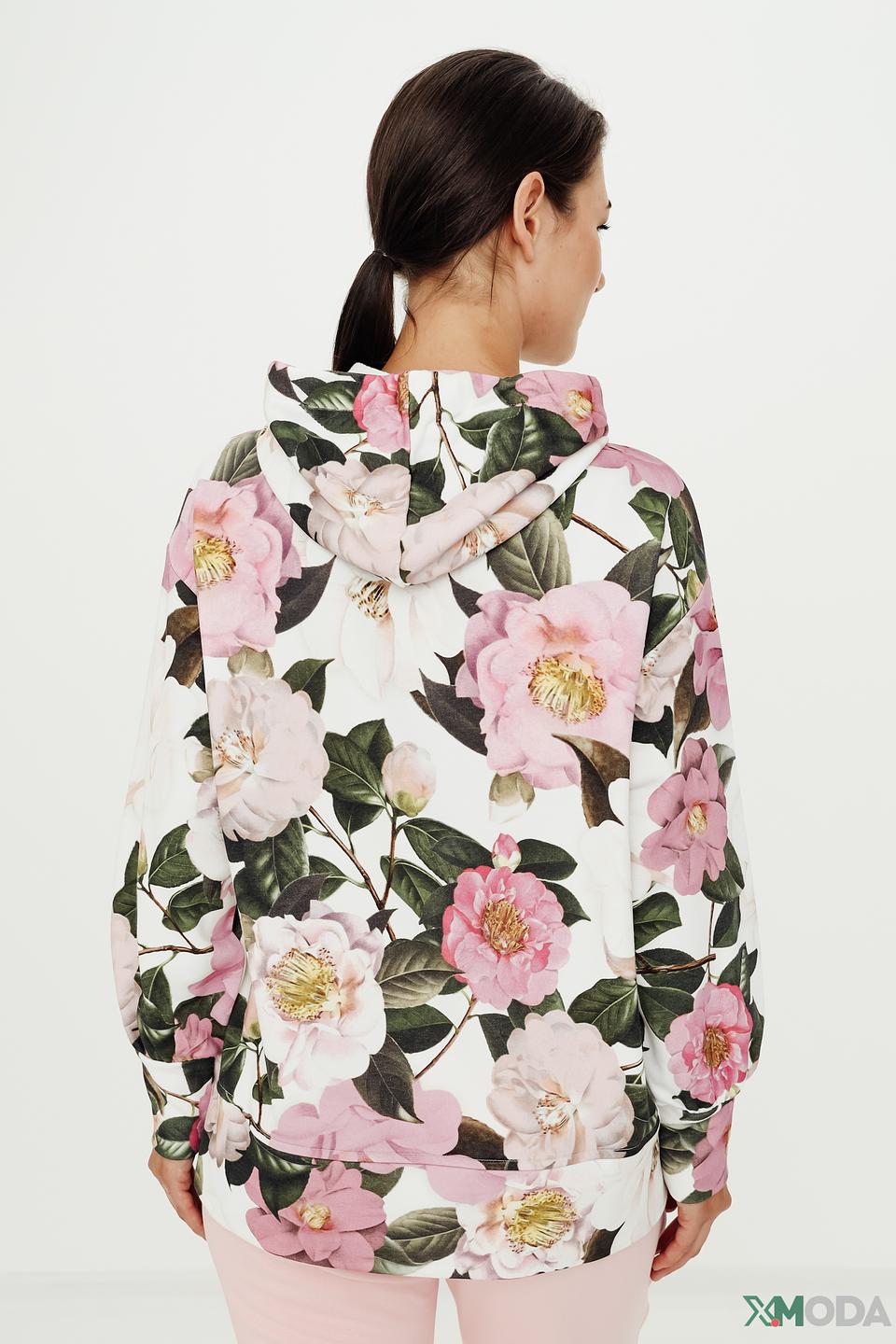 Пуловер Monari с цветочным принтом