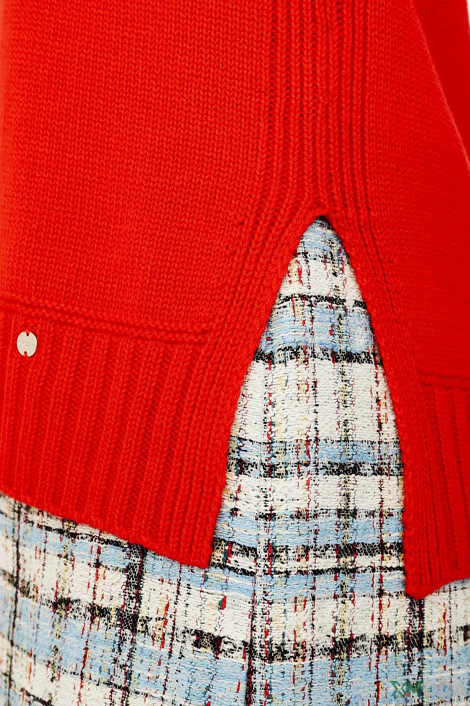 Жилет Marc Cain вязаный красный