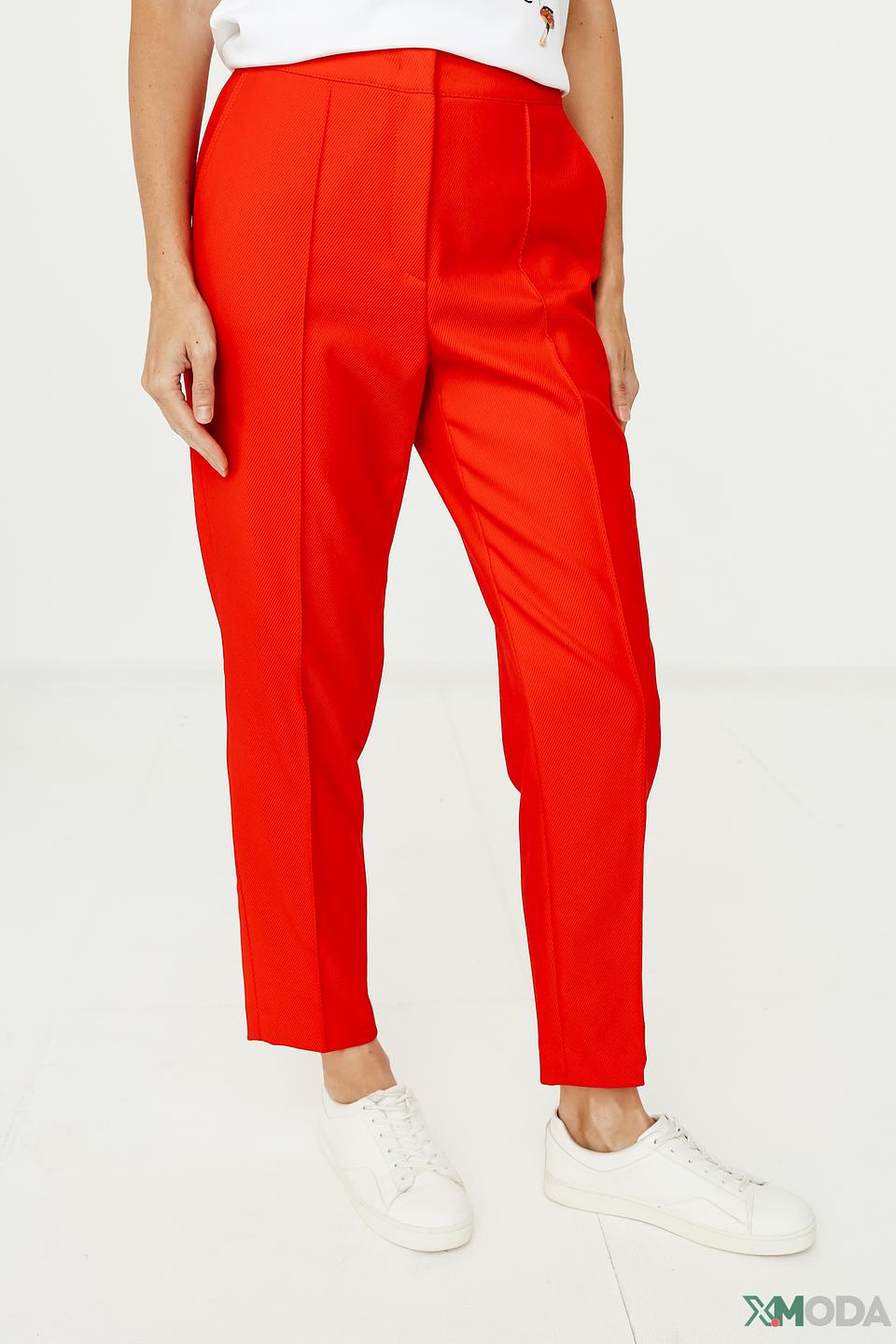 Брюки классические Marc Cain красные