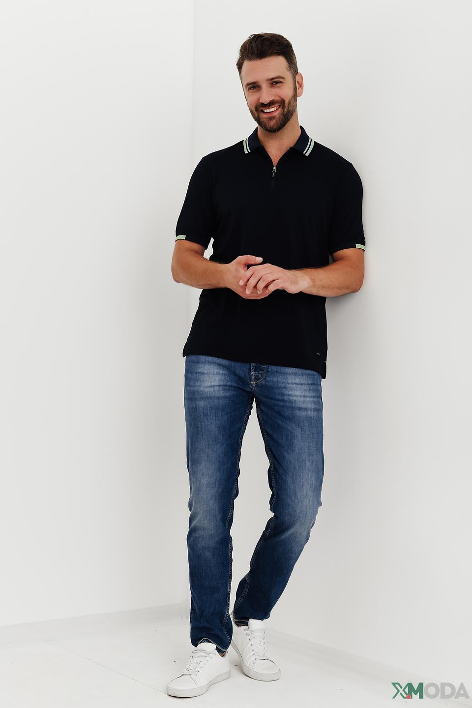 Джинсы Bugatti Slim Fit синие