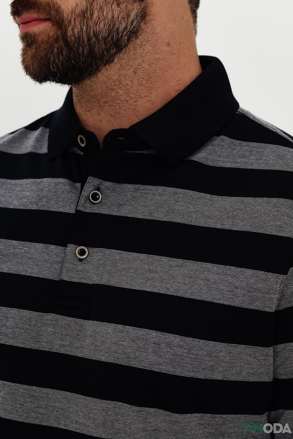 Поло Bugatti в полоску