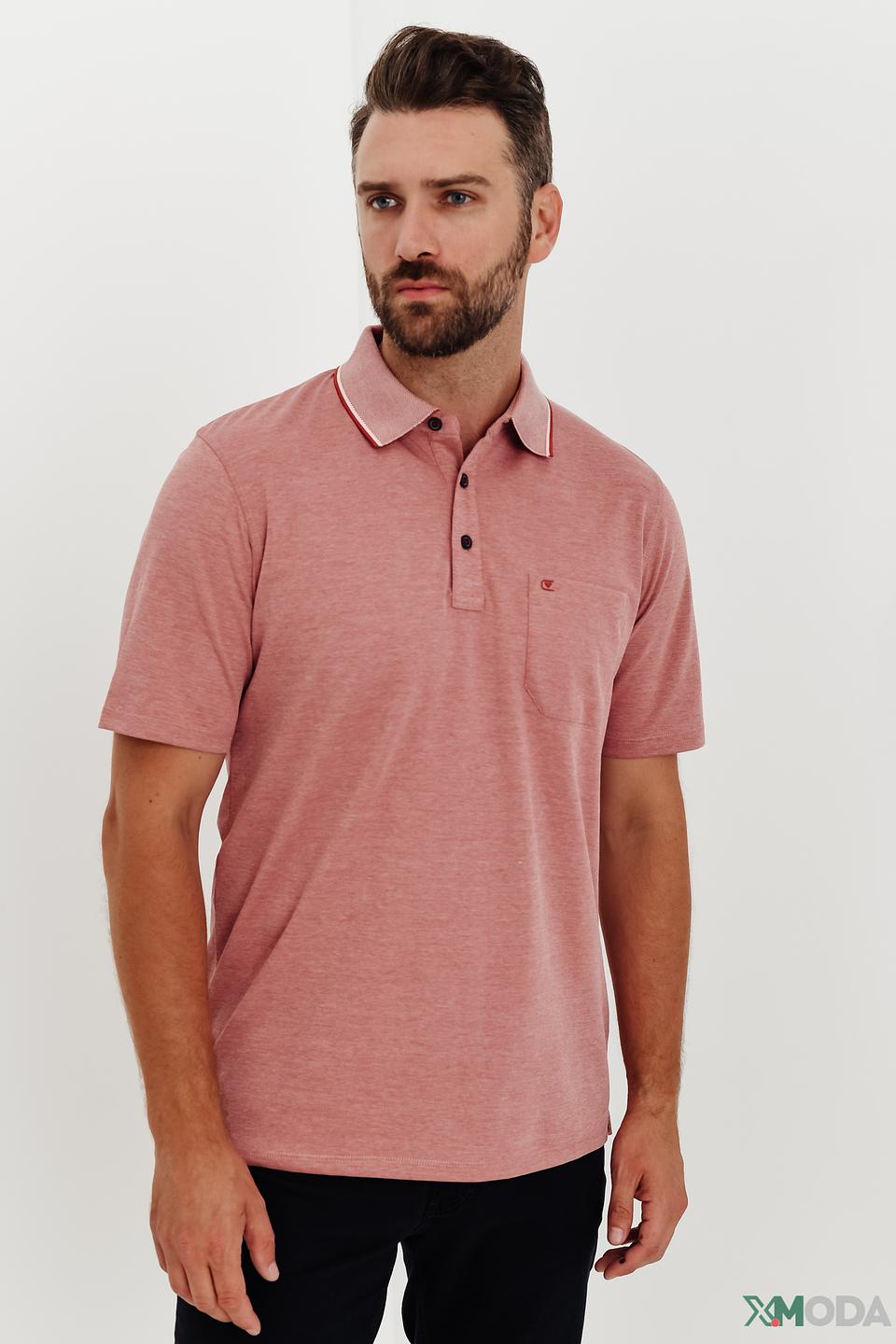 Поло Casa Moda мужское персиковое