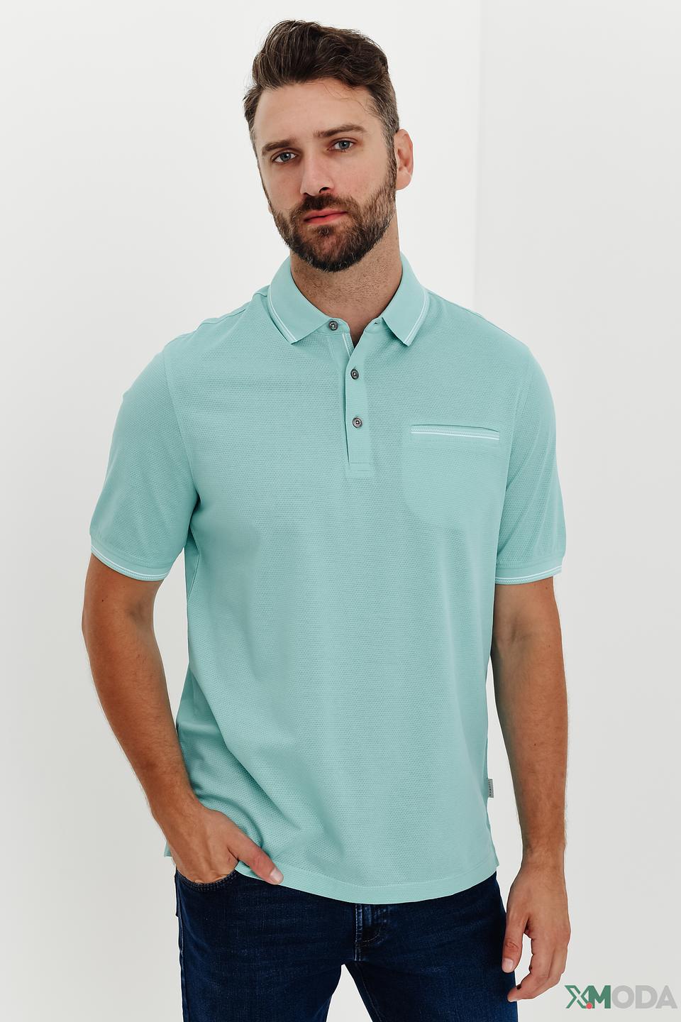 Поло Bugatti мятный