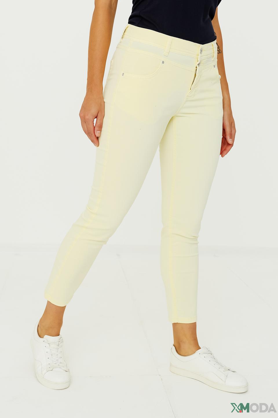 Джинсы Angels светло-жёлтые