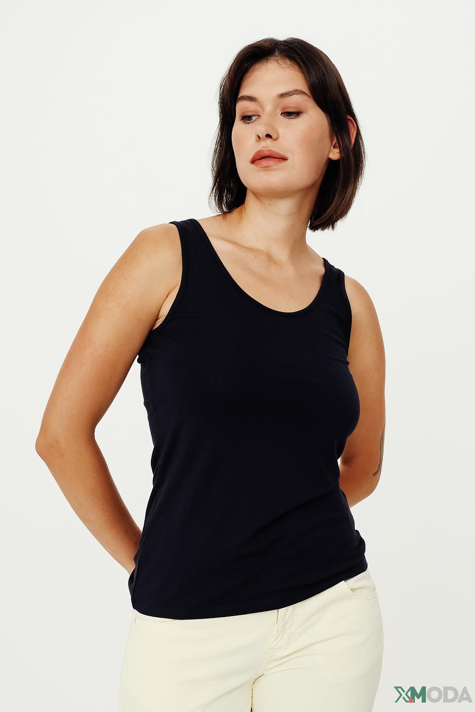 Топ Oui женский черный