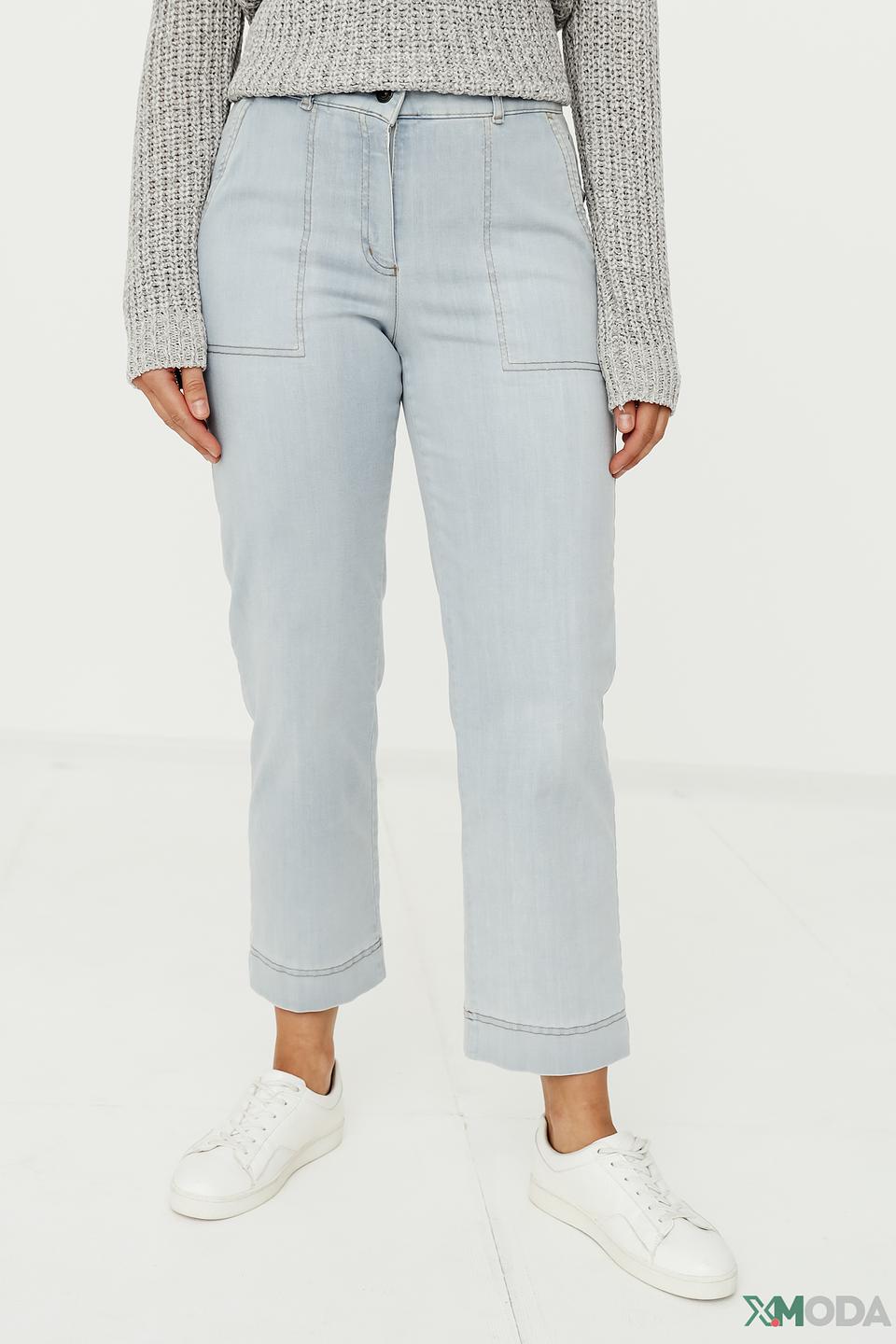 Брюки Bianca светло-голубые