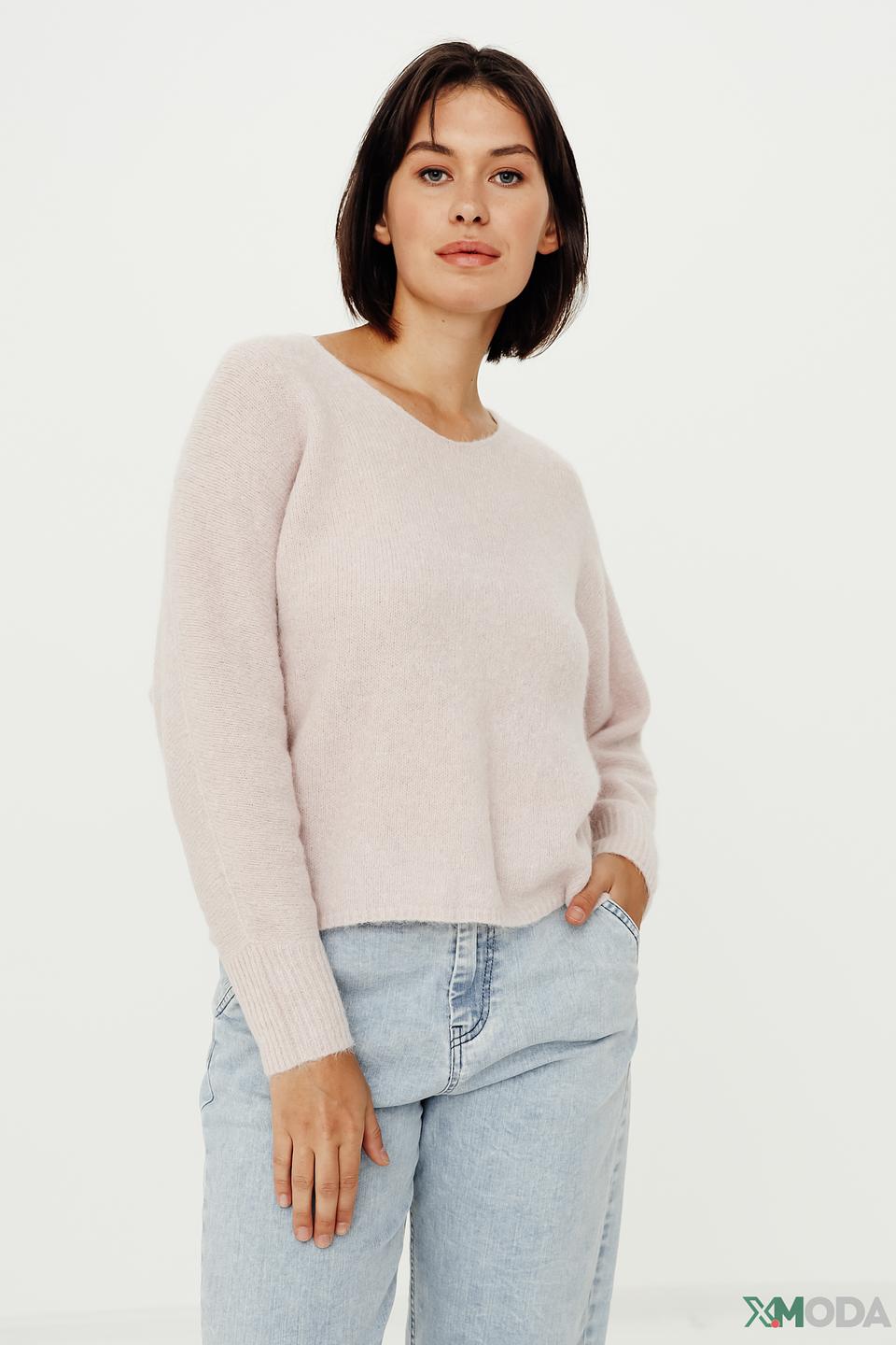 Пуловер Luisa Cerano пудровый