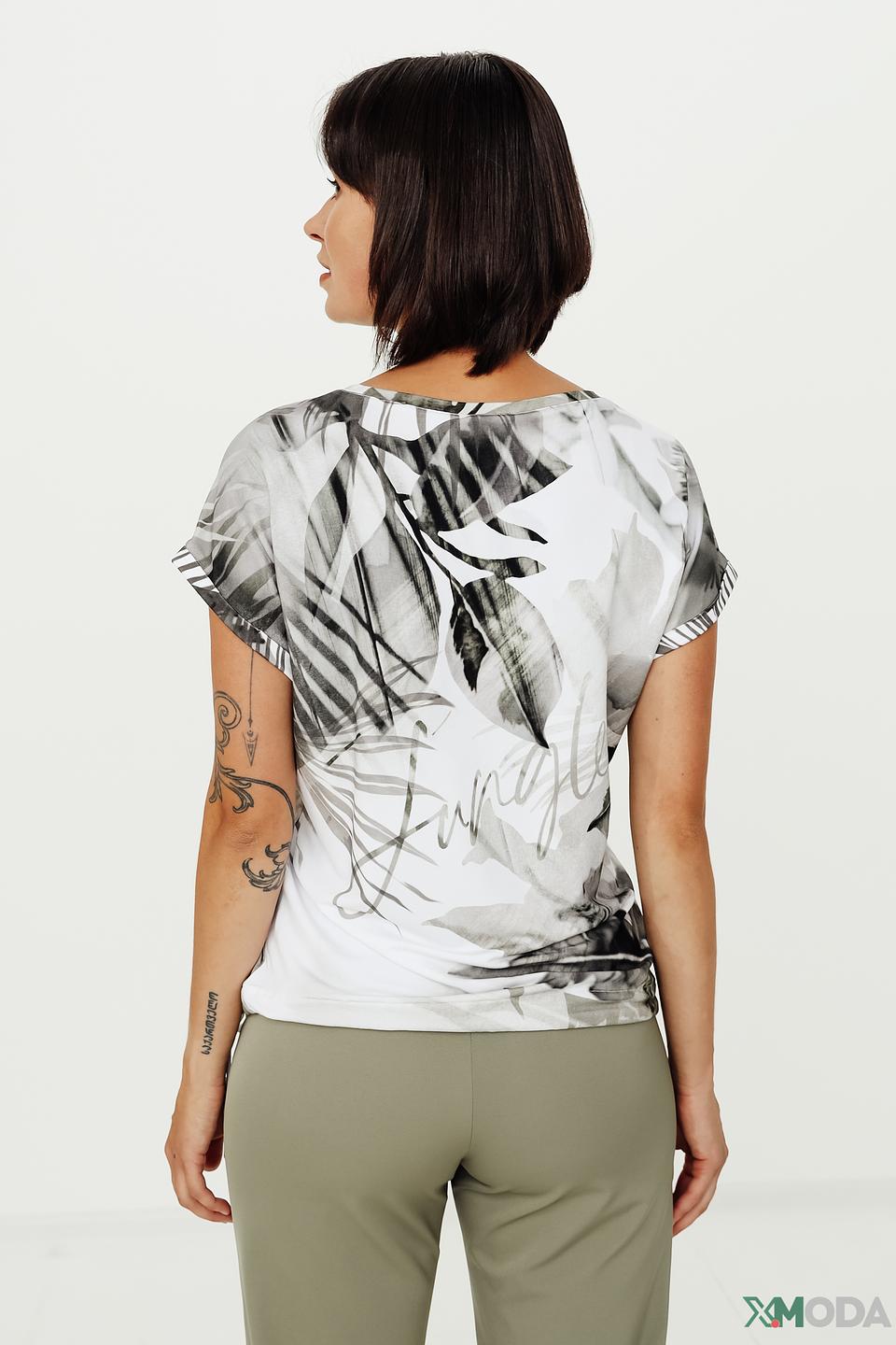 Блуза Monari с принтом Jungle