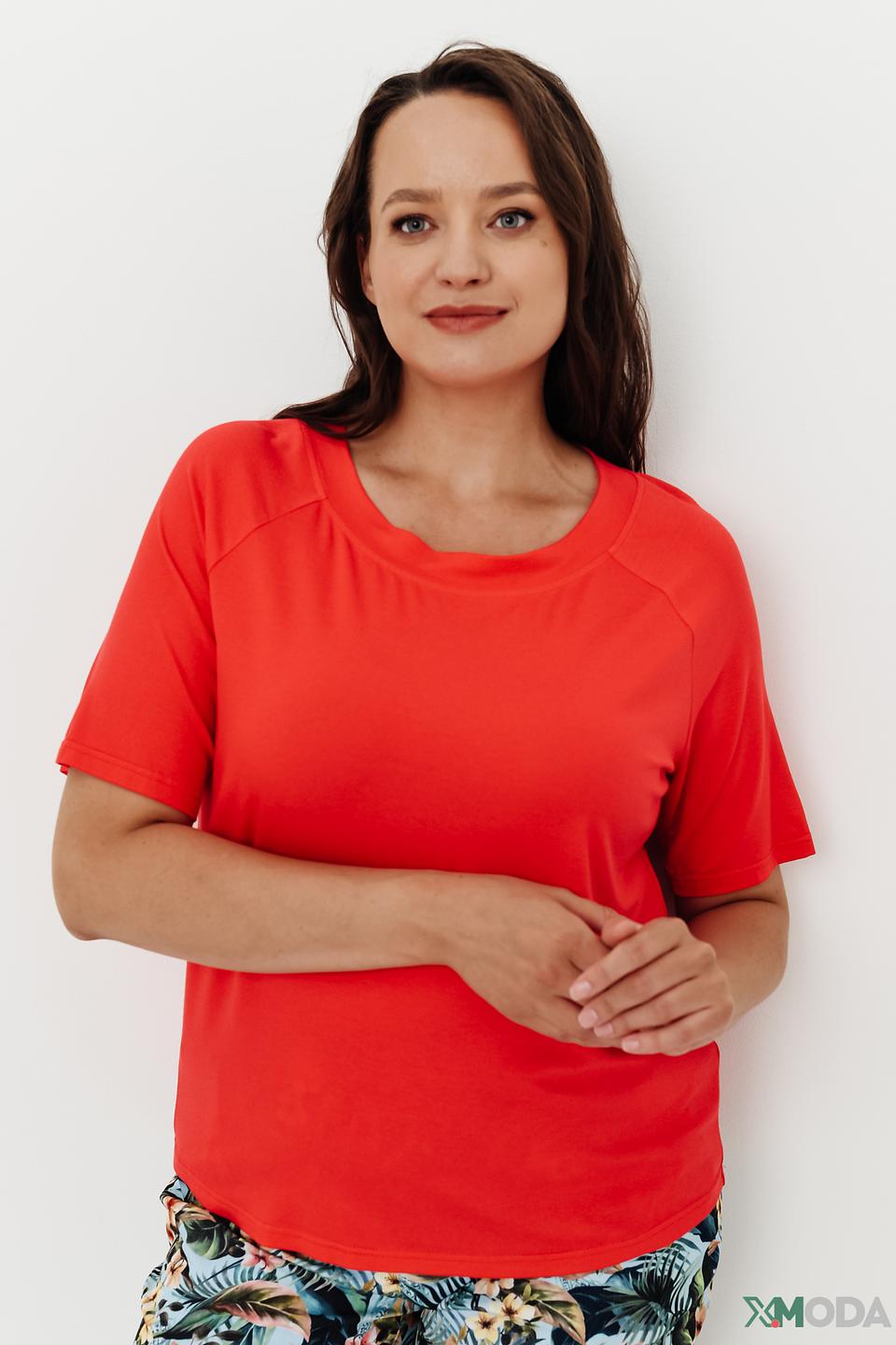 Футболка Frank Walder алая