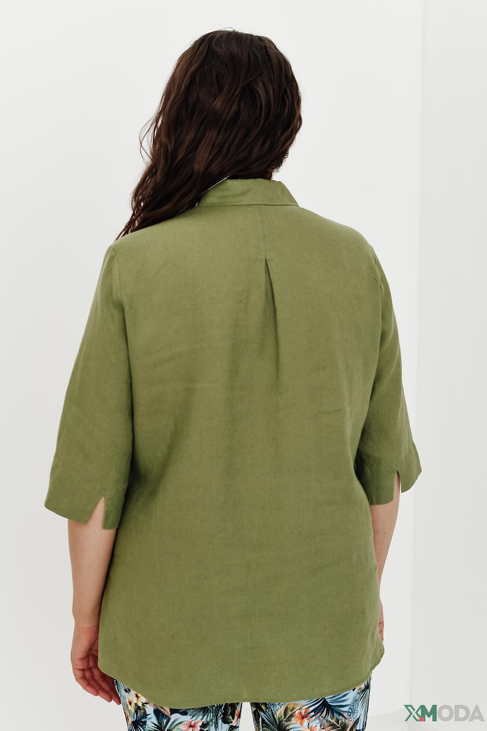 Рубашка Erfo оливковая