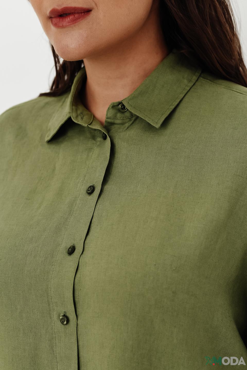 Рубашка Erfo оливковая