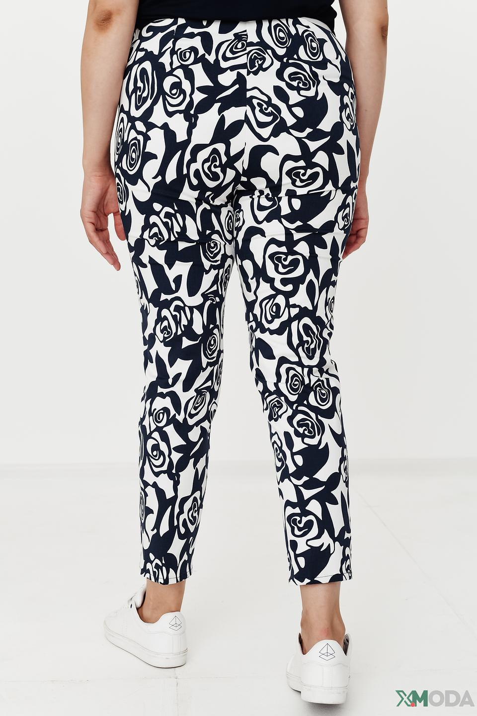 Брюки Frank Walder с цветочным принтом