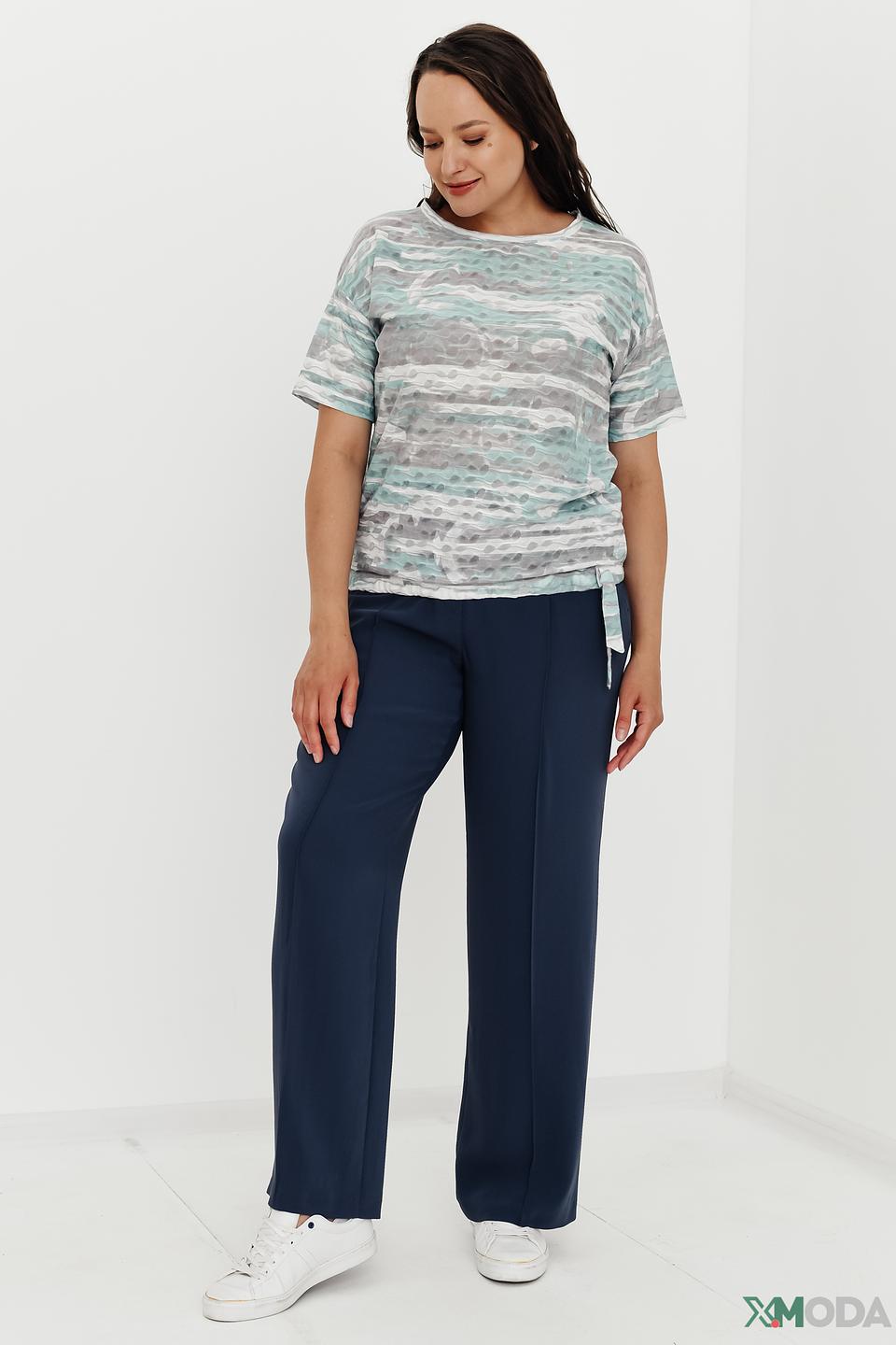 Брюки Gerry Weber синие с поясом