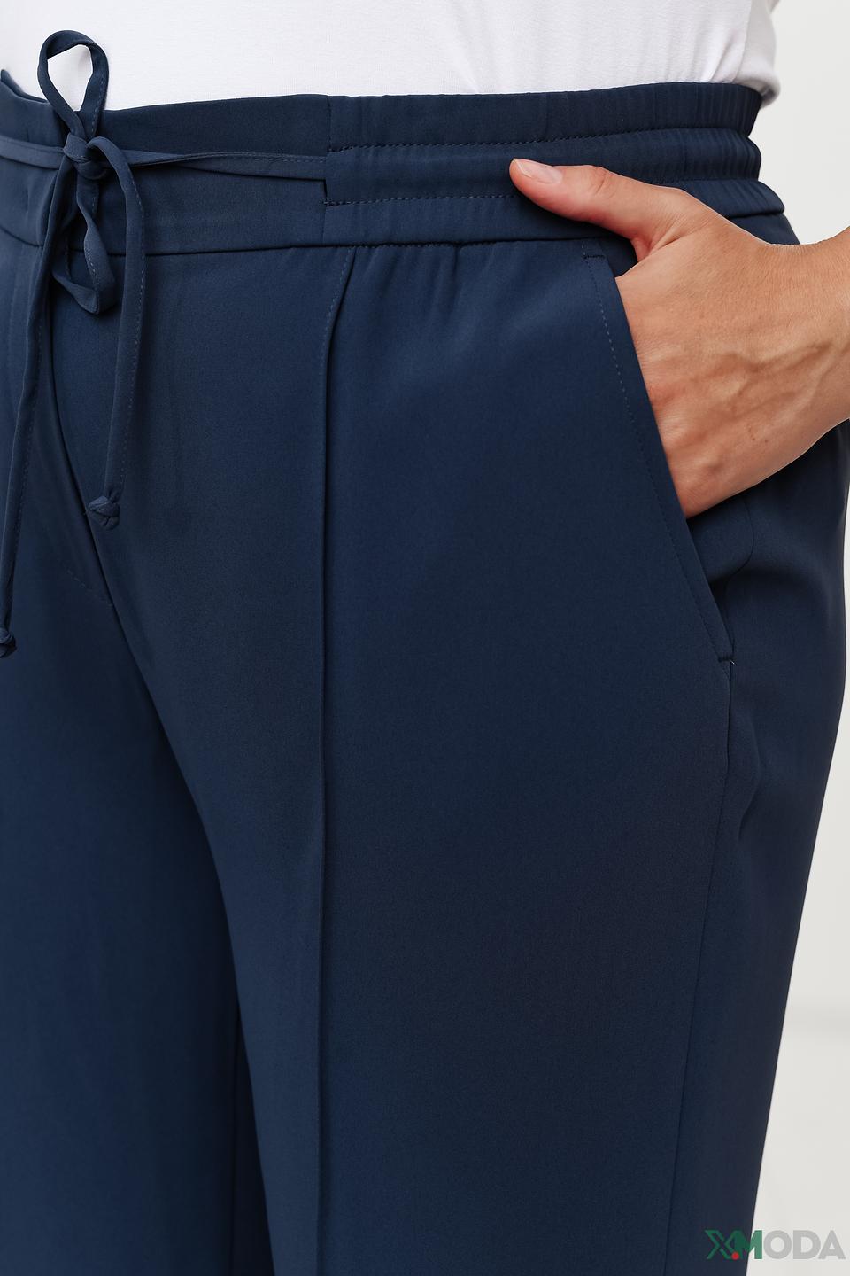 Брюки Gerry Weber синие с поясом