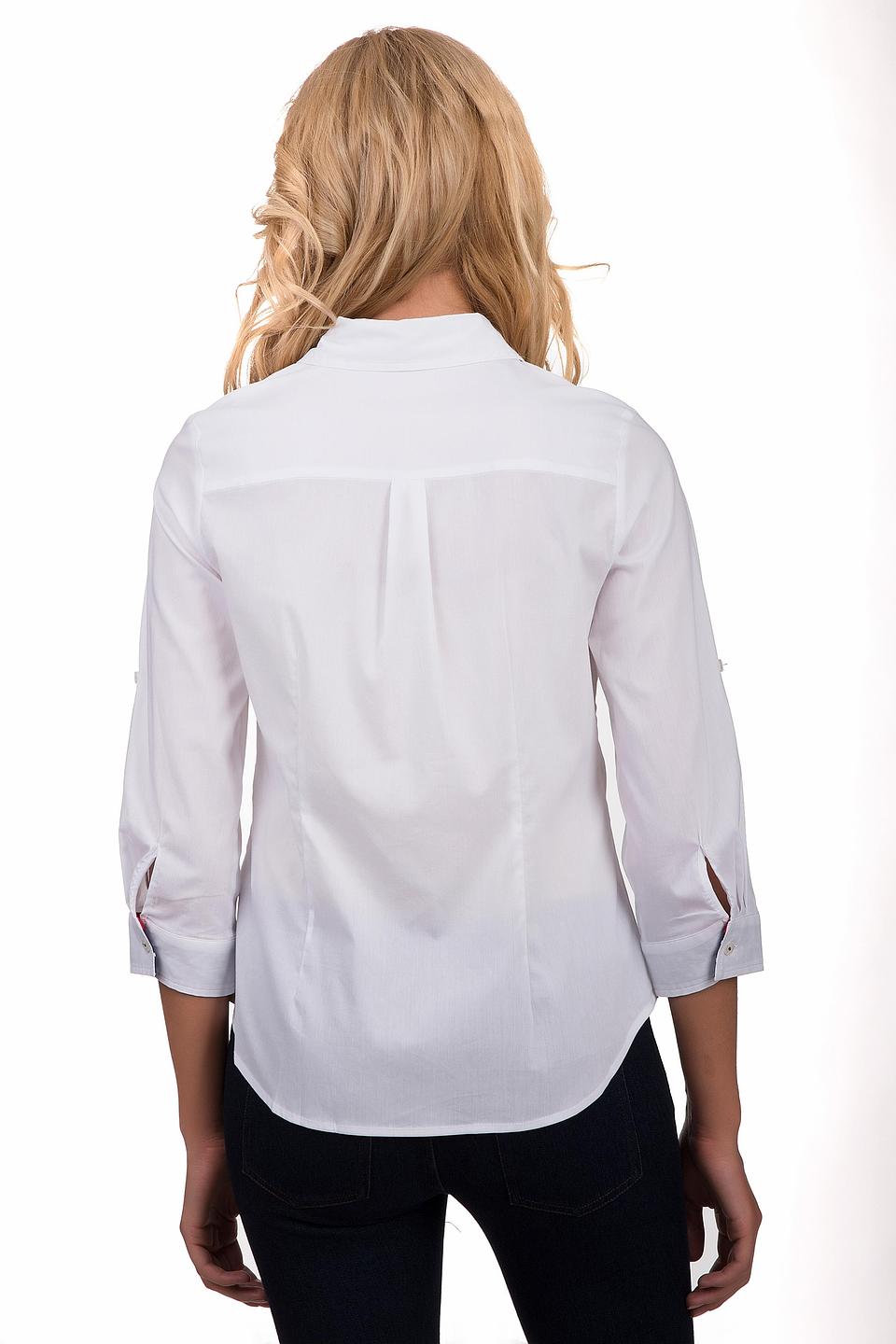 Белая блузка Pezzo с принтом