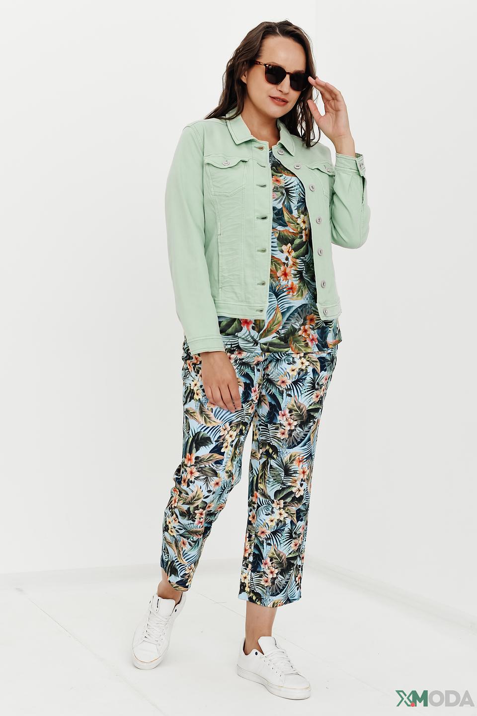 Брюки Thomas Rabe с тропическим принтом