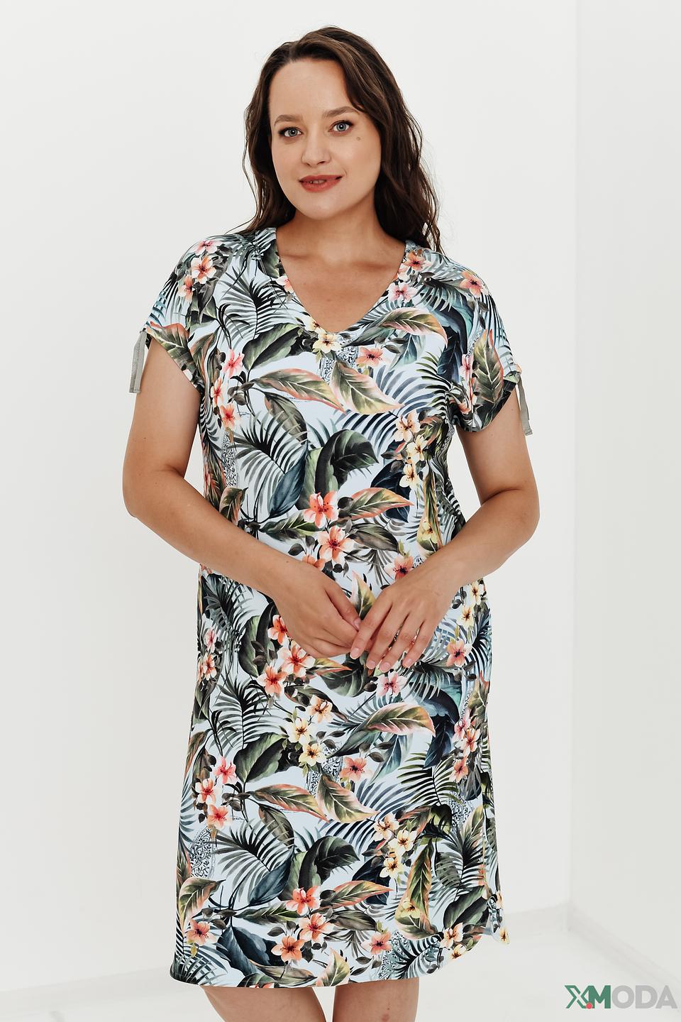 Платье Thomas Rabe с тропическим принтом