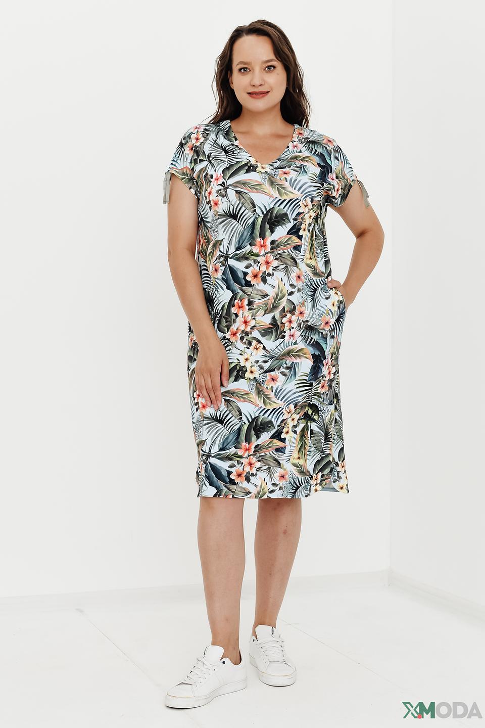 Платье Thomas Rabe с тропическим принтом