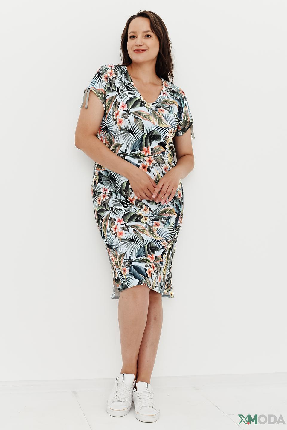 Платье Thomas Rabe с тропическим принтом