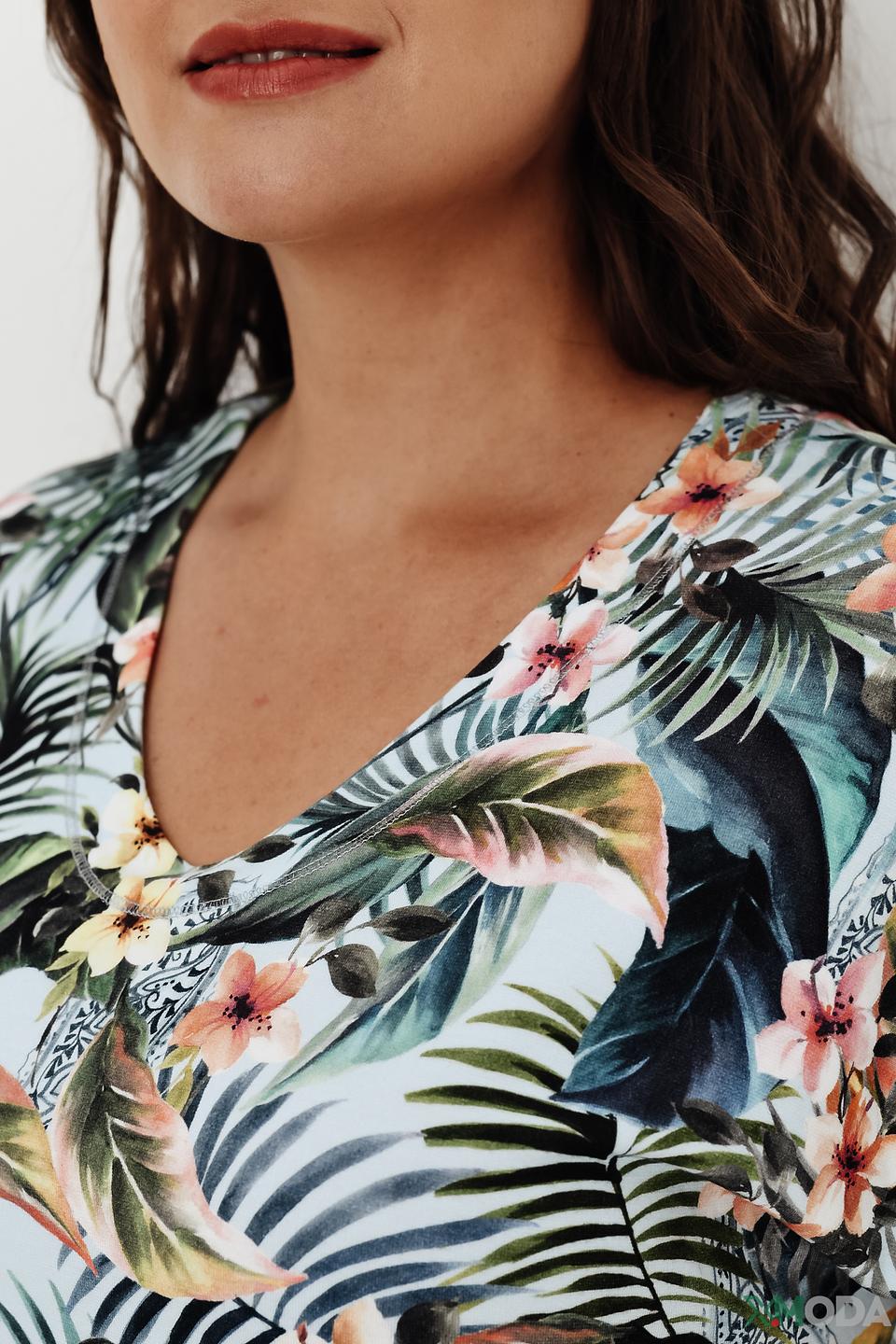 Платье Thomas Rabe с тропическим принтом