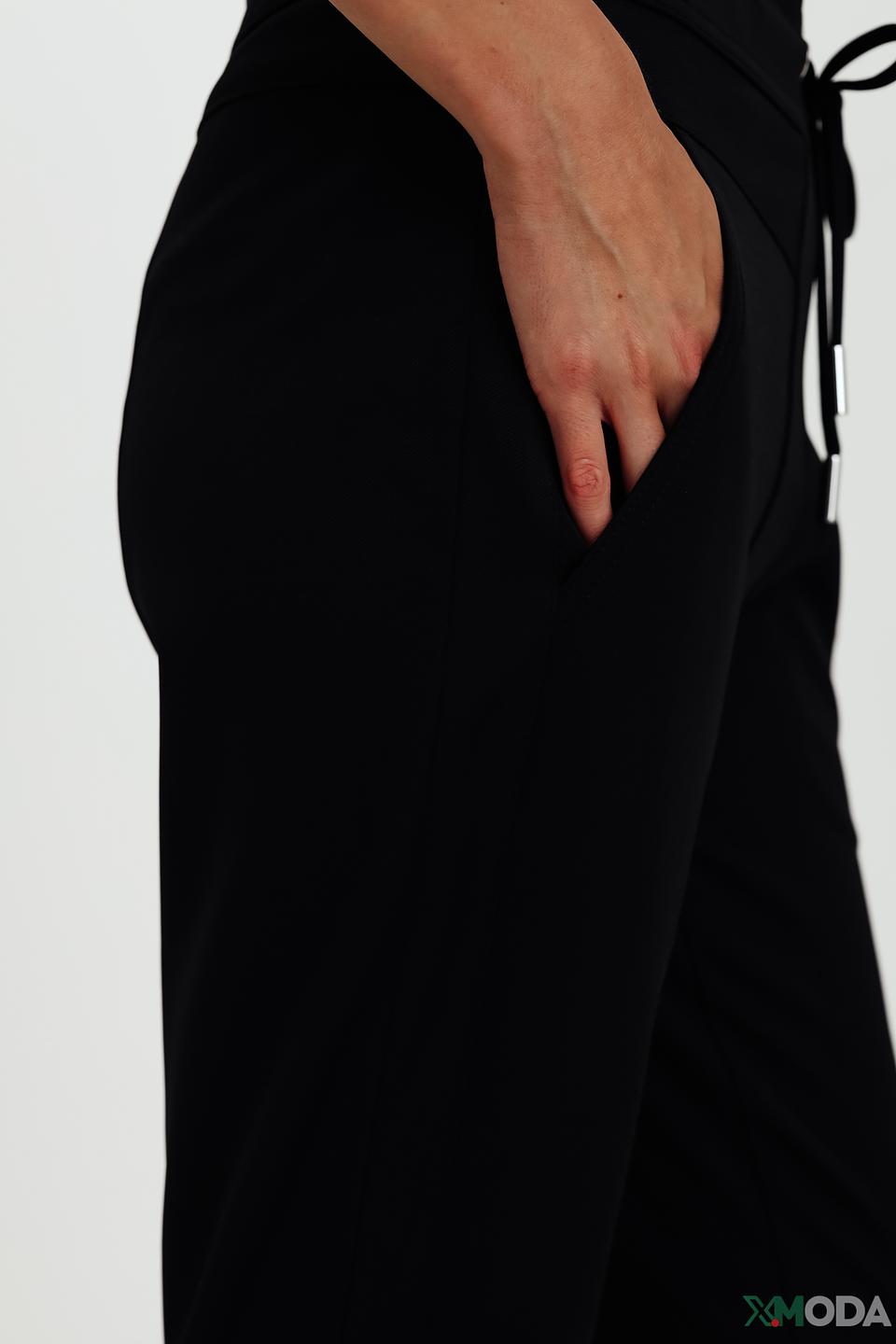 Брюки Taifun чёрные с манжетами