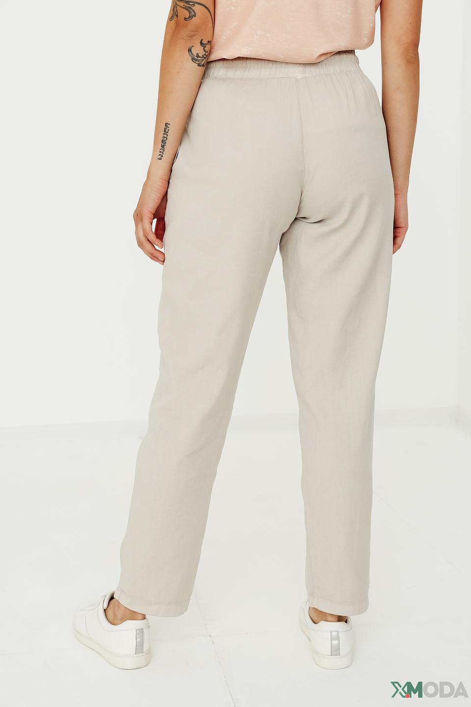 Брюки You Just White бежевые