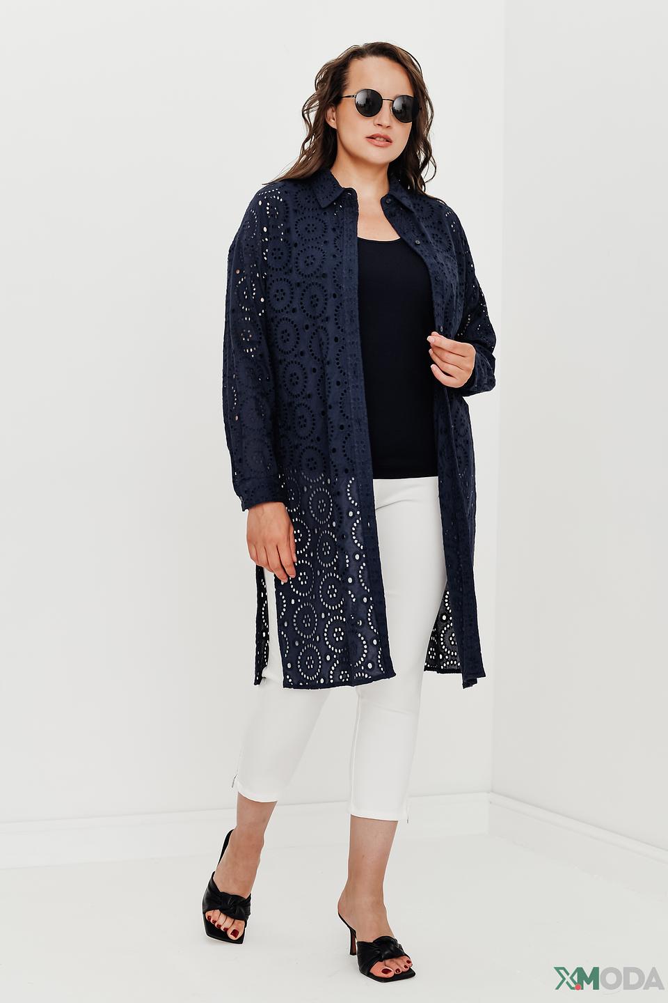 Джинсы Barbara Lebek белые укороченные