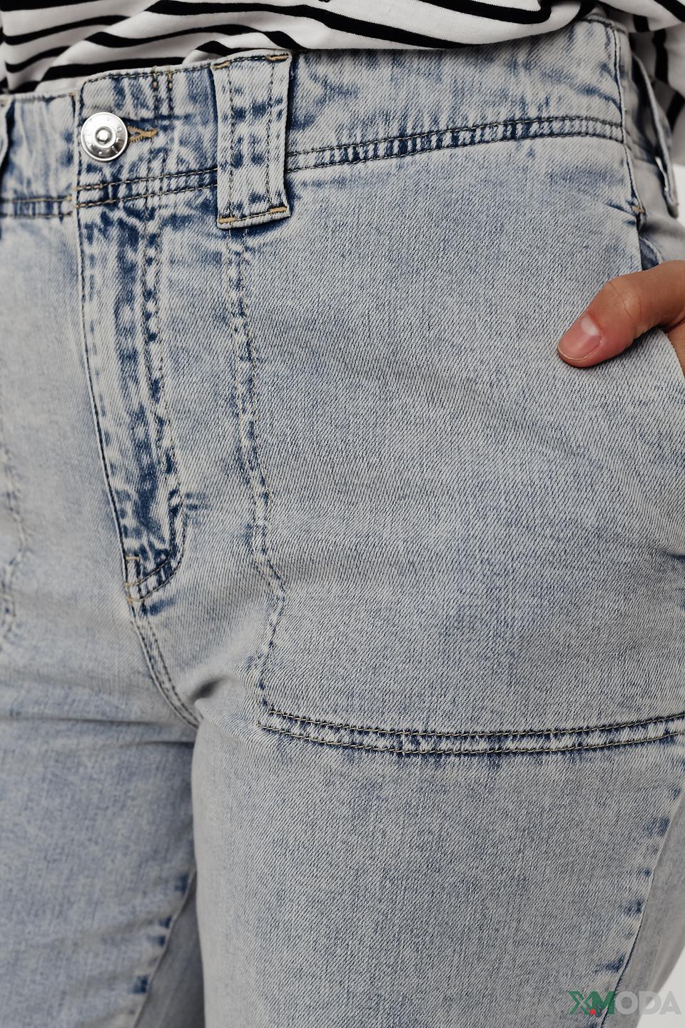 Джинсы Oui серые кюлоты