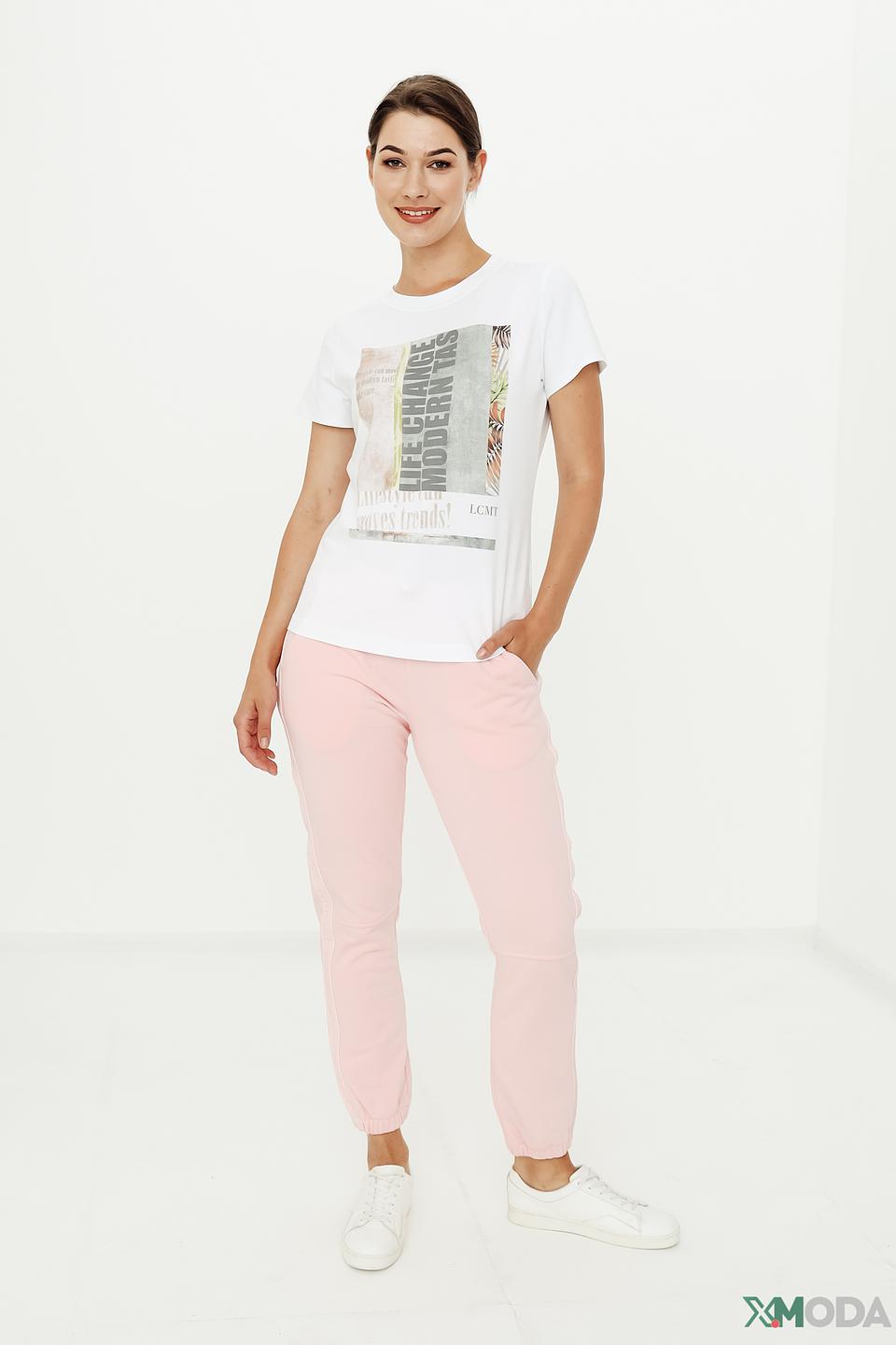 Брюки Monari пудрово-розовые