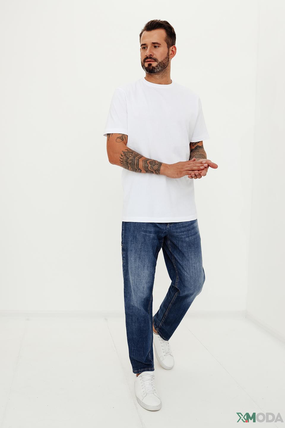 Джинсы Gaudi карго синие