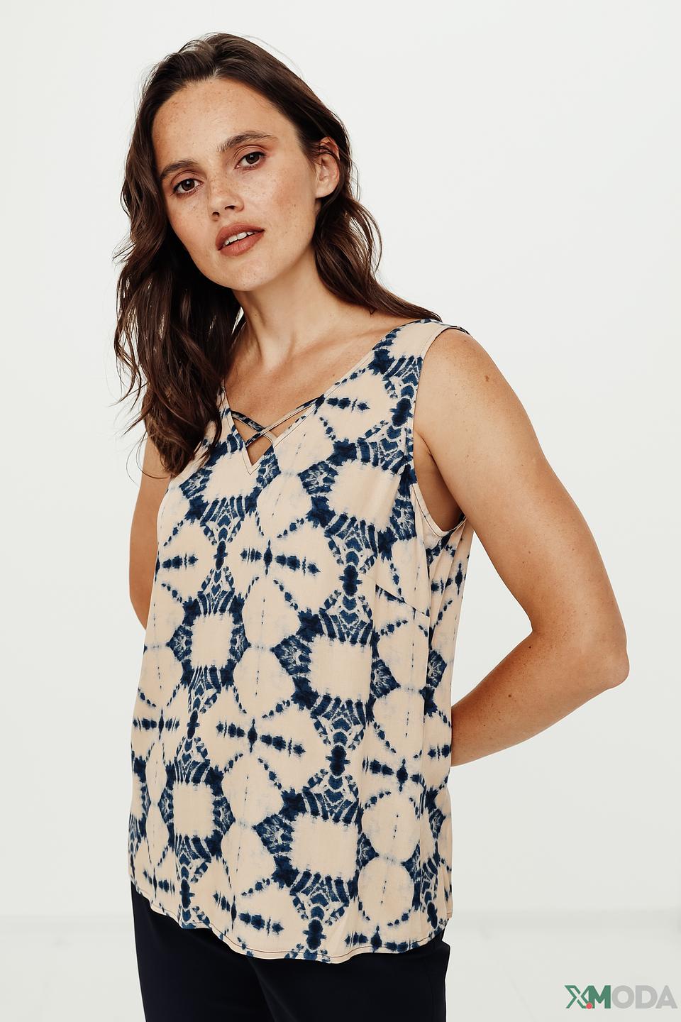 Топ Comma с принтом тай-дай