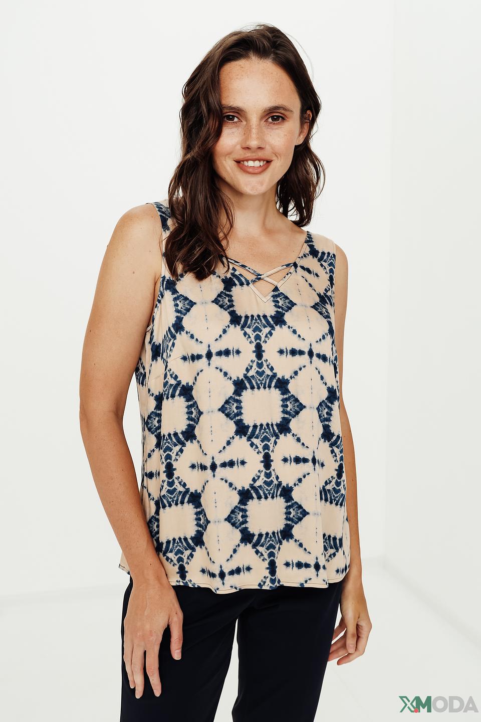 Топ Comma с принтом тай-дай