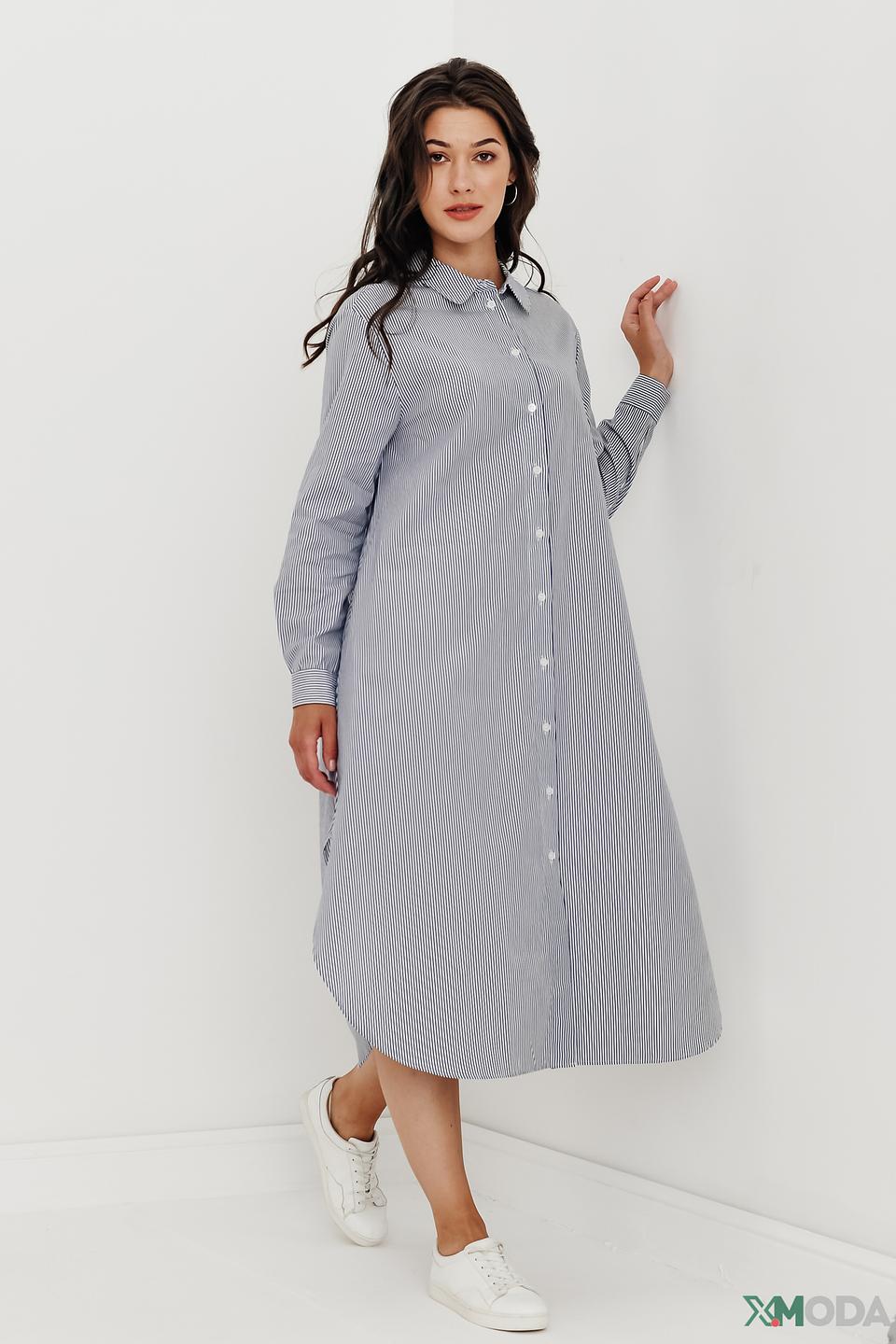 Платье рубашка Maerz в полоску