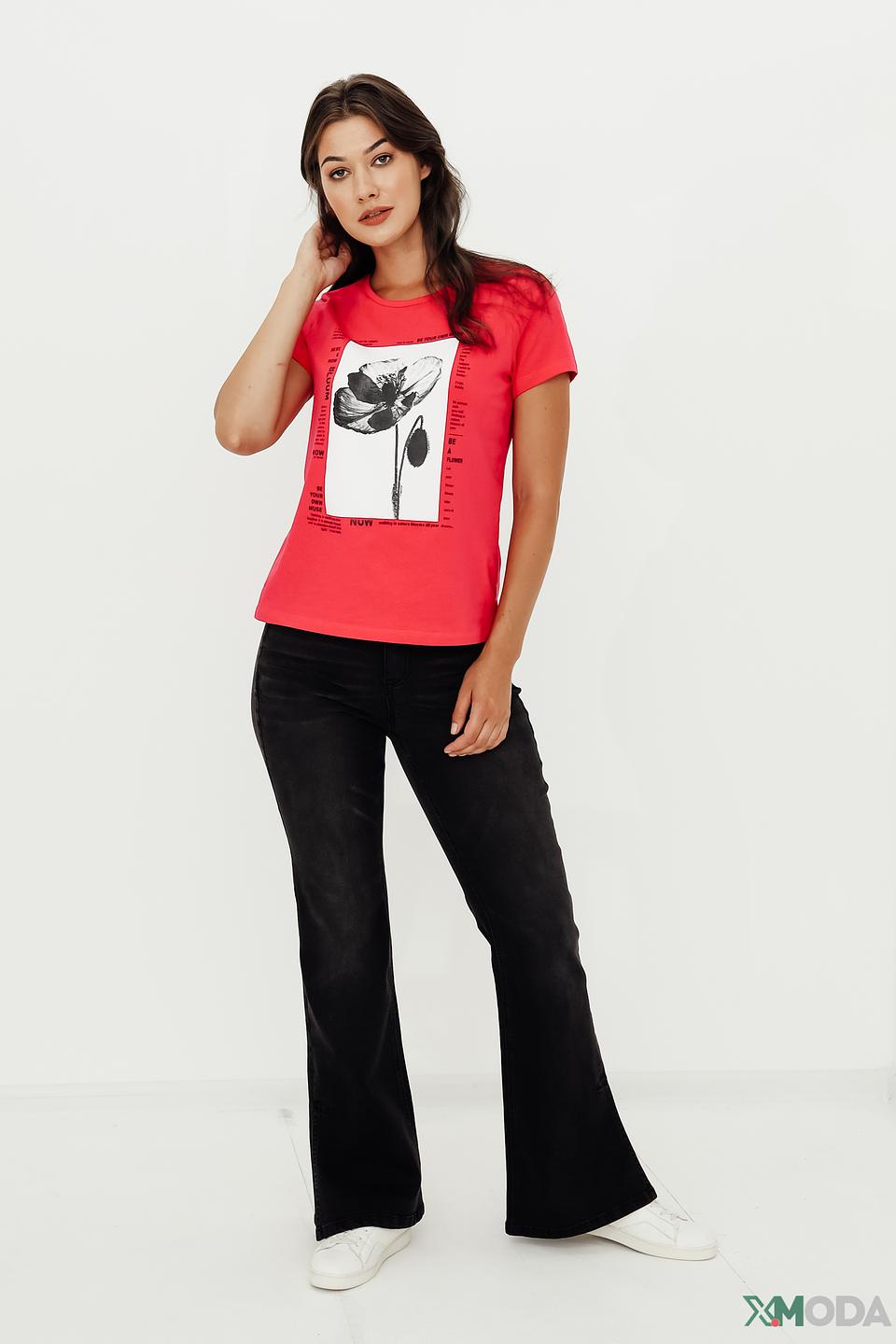 Джинсы Taifun клеш чёрные