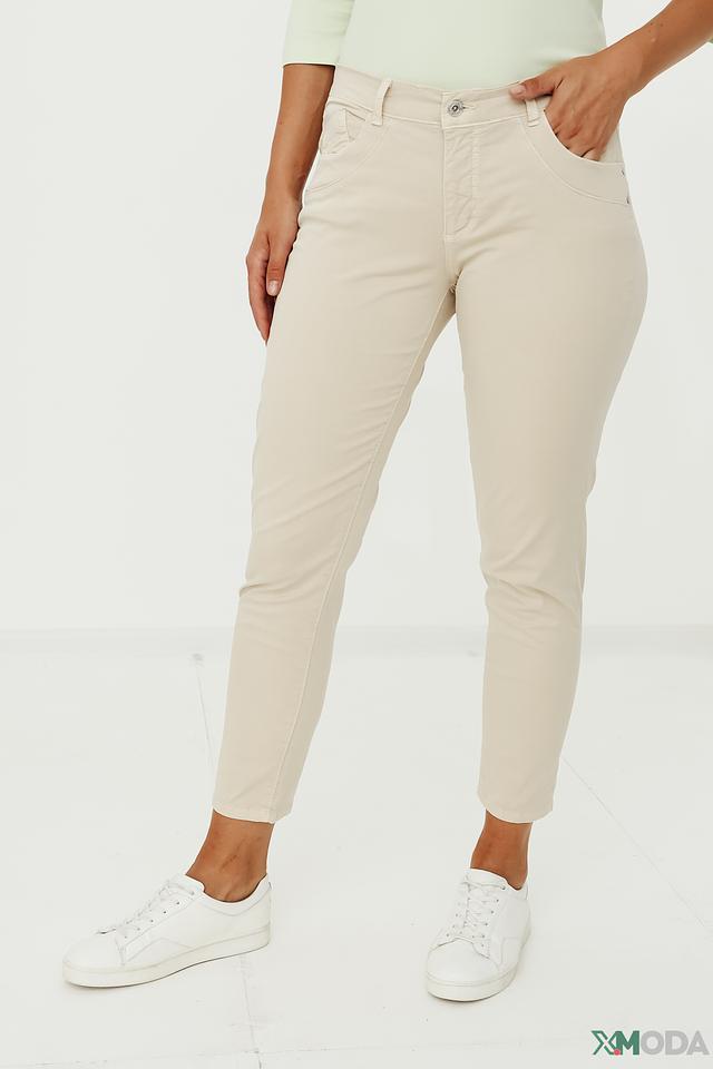 Брюки Angels бежевые Slim Fit