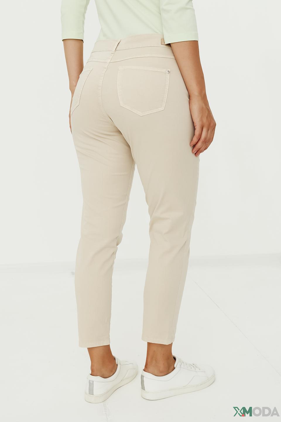 Брюки Angels бежевые Slim Fit