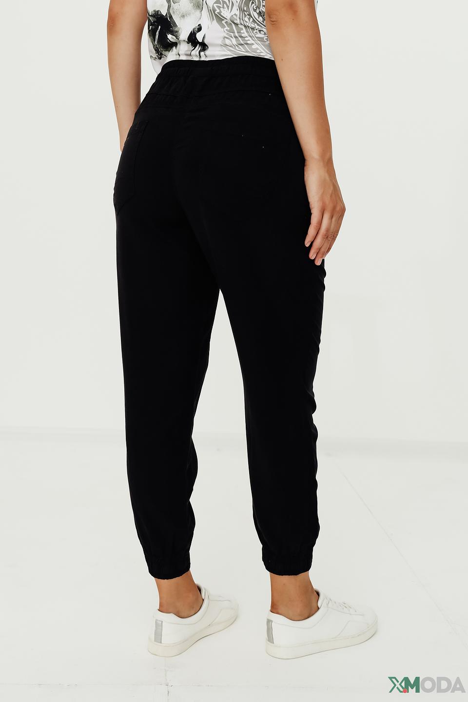 Брюки Taifun чёрные с манжетами