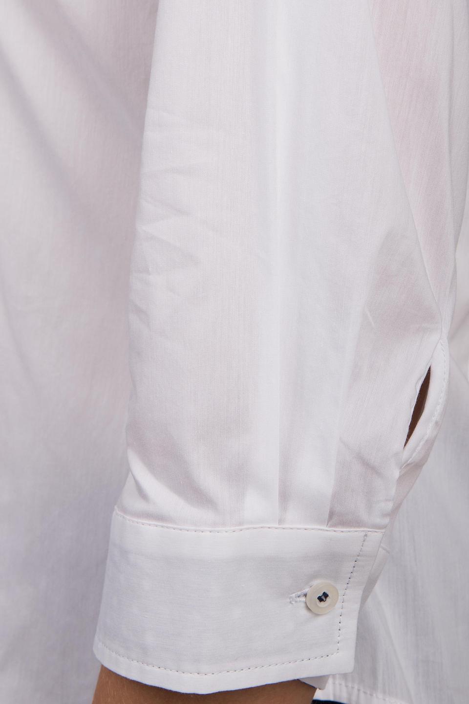 Белая блузка Pezzo с принтом