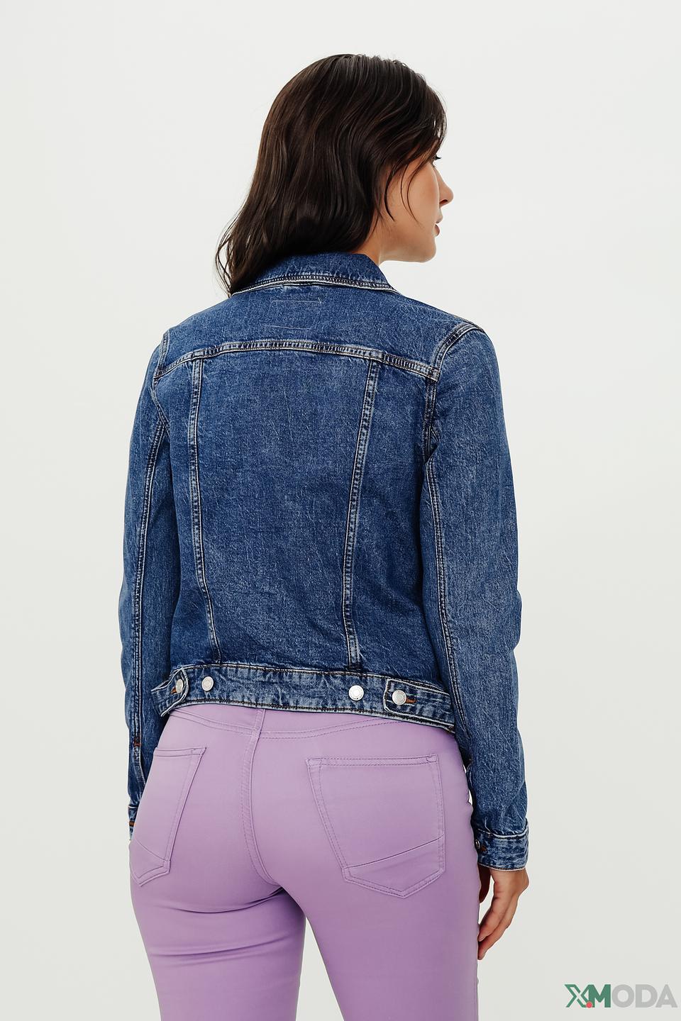 Жакет s.Oliver деним синий